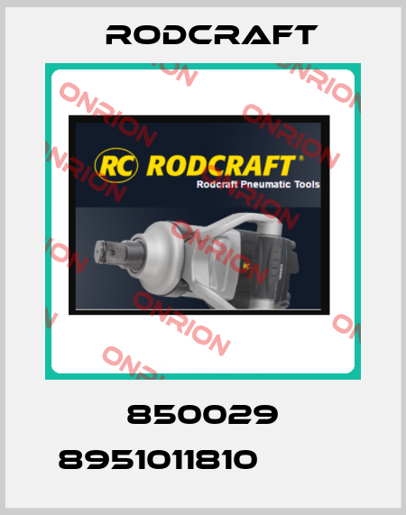 850029 8951011810          Rodcraft