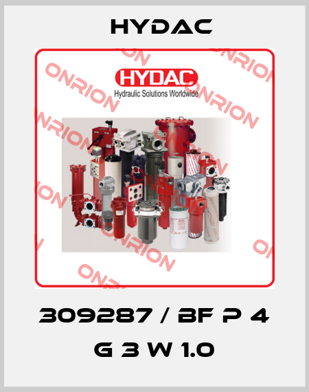 309287 / BF P 4 G 3 W 1.0 Hydac