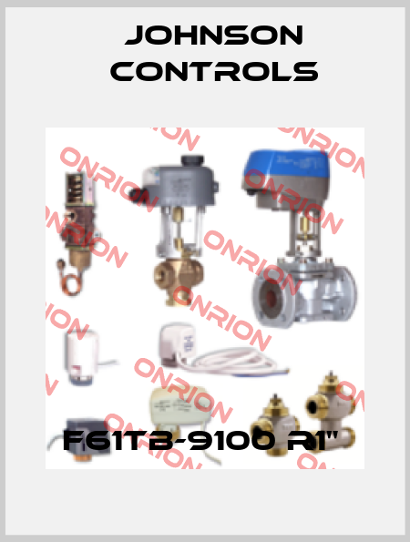 F61TB-9100 R1"  Johnson Controls