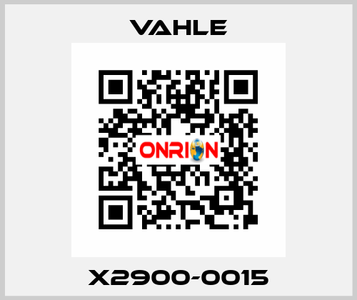 X2900-0015 Vahle