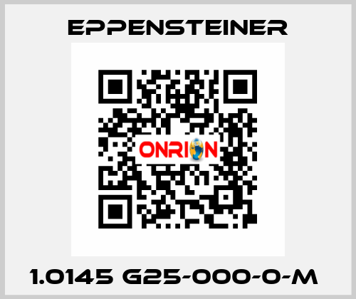 1.0145 G25-000-0-M  Eppensteiner