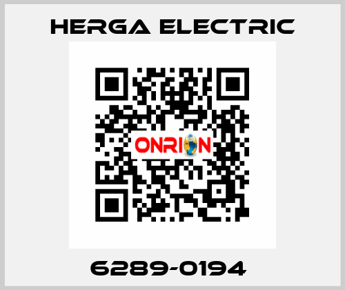 6289-0194  Herga Electric