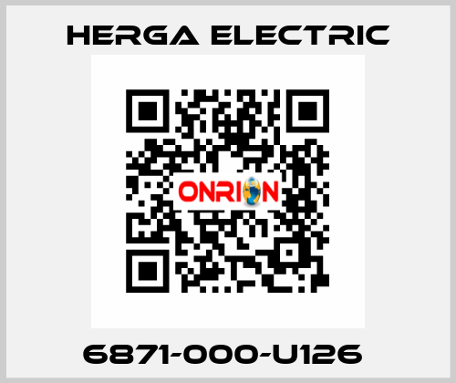 6871-000-U126  Herga Electric