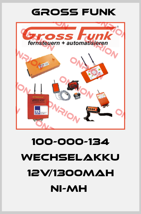100-000-134 WECHSELAKKU 12V/1300MAH NI-MH  Gross Funk