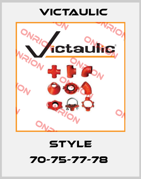 Style 70-75-77-78  Victaulic