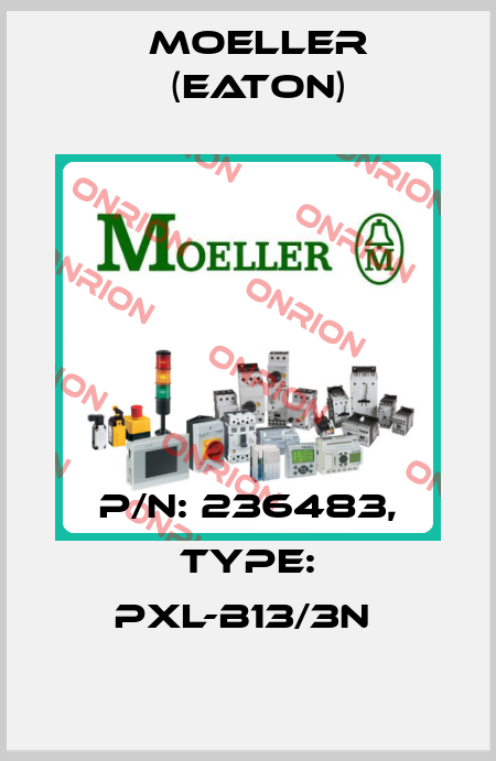 P/N: 236483, Type: PXL-B13/3N  Moeller (Eaton)