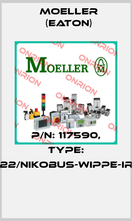 P/N: 117590, Type: 104-00022/NIKOBUS-WIPPE-IR-GREIGE  Moeller (Eaton)