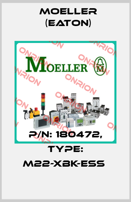 P/N: 180472, Type: M22-XBK-ESS  Moeller (Eaton)