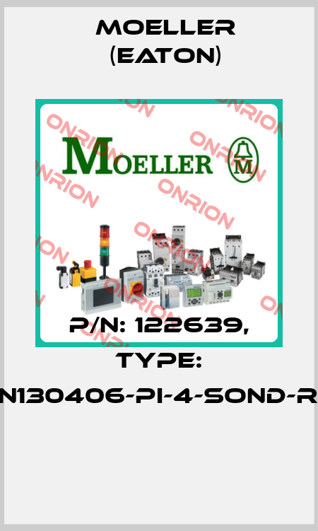 P/N: 122639, Type: XMN130406-PI-4-SOND-RAL*  Moeller (Eaton)