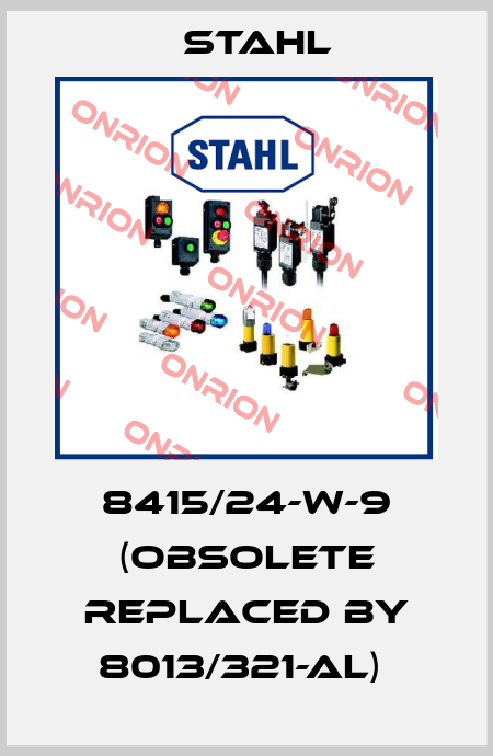 8415/24-W-9 (OBSOLETE REPLACED BY 8013/321-AL)  Stahl