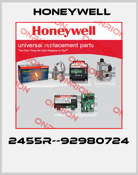 2455R--92980724  Honeywell