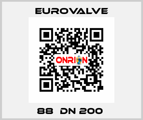 88  DN 200  Eurovalve