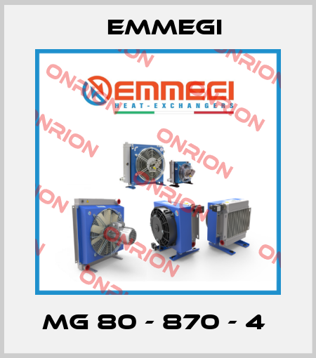 MG 80 - 870 - 4  Emmegi