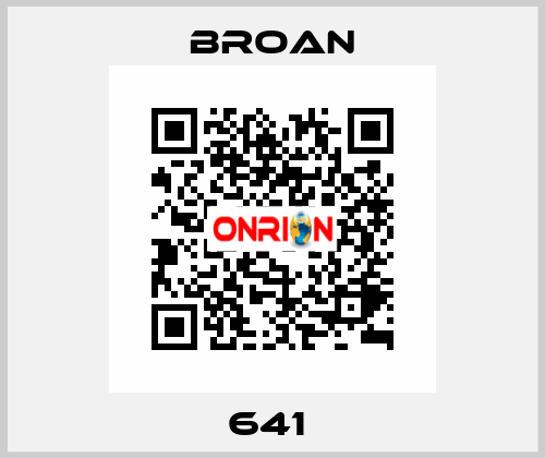 641  Broan