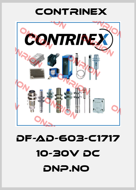 DF-AD-603-C1717 10-30v DC DNP.NO  Contrinex