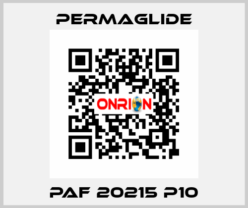 PAF 20215 P10 Permaglide