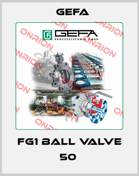 FG1 Ball Valve 50  Gefa