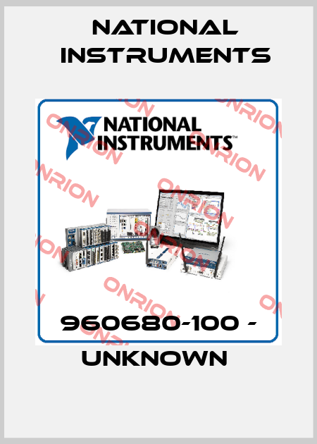 960680-100 - UNKNOWN  National Instruments