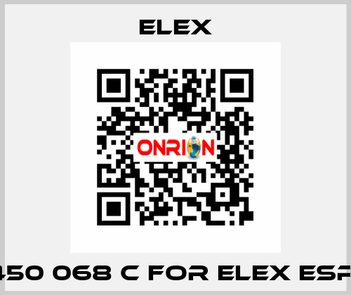 450 068 C FOR ELEX ESP  Elex