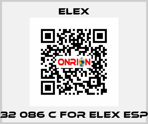 132 086 C FOR ELEX ESP  Elex