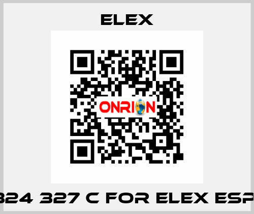 324 327 C FOR ELEX ESP  Elex