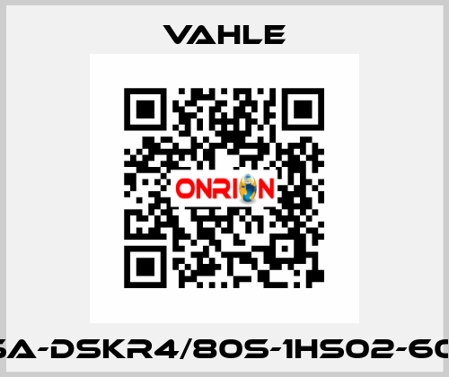 SA-DSKR4/80S-1HS02-60  Vahle