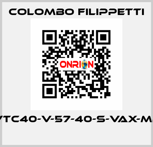 VTC40-V-57-40-S-VAX-M2  Colombo Filippetti