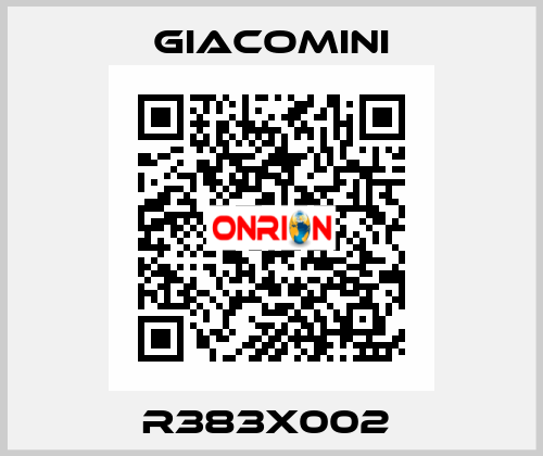R383X002  Giacomini