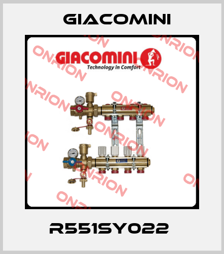 R551SY022  Giacomini