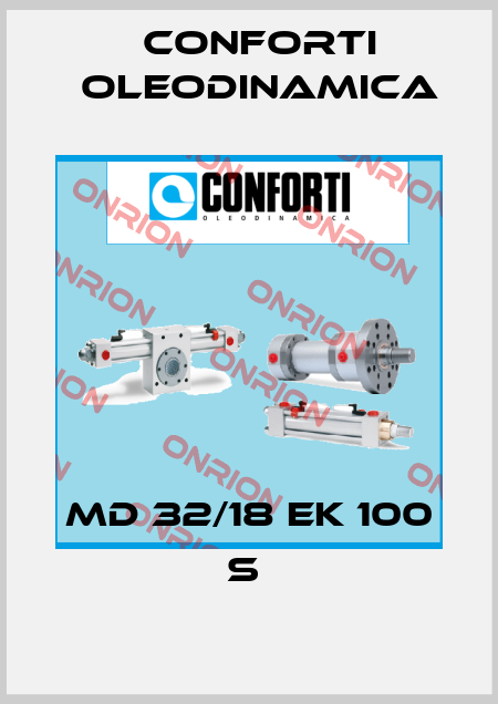 MD 32/18 EK 100 S  Conforti Oleodinamica