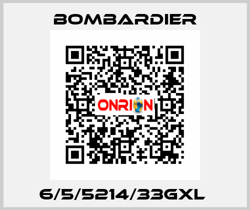 6/5/5214/33GXL  Bombardier