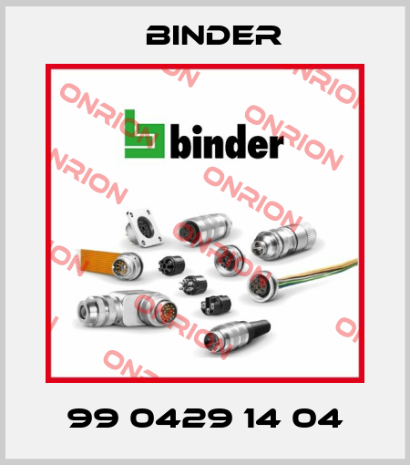 99 0429 14 04 Binder