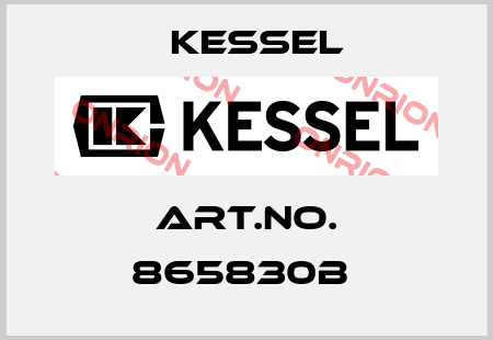 Art.No. 865830B  Kessel
