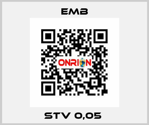 STV 0,05  Emb