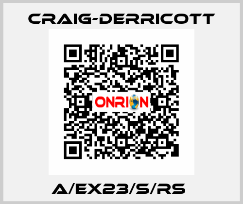 A/EX23/S/RS  Craig-Derricott