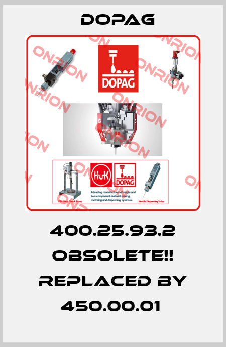 400.25.93.2 Obsolete!! Replaced by 450.00.01  Dopag