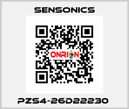 PZS4-26D22230  Sensonics