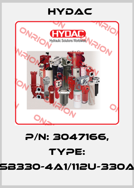 P/N: 3047166, Type: SB330-4A1/112U-330A Hydac