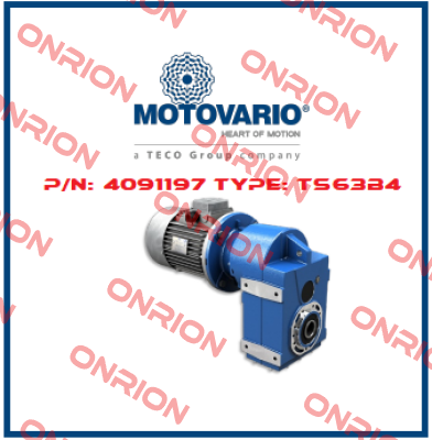 P/N: 4091197 Type: TS63B4 Motovario