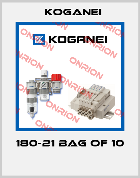 180-21 BAG OF 10  Koganei