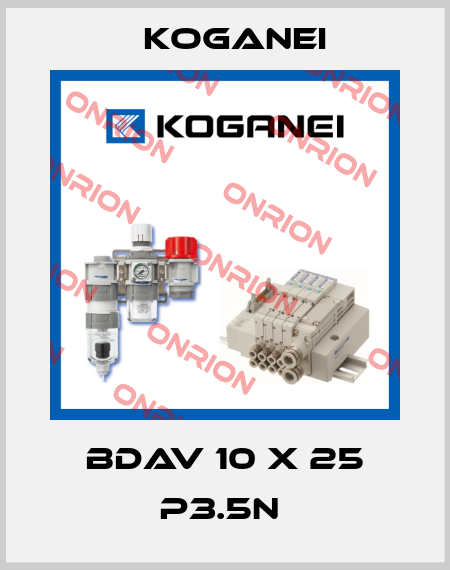 BDAV 10 X 25 P3.5N  Koganei