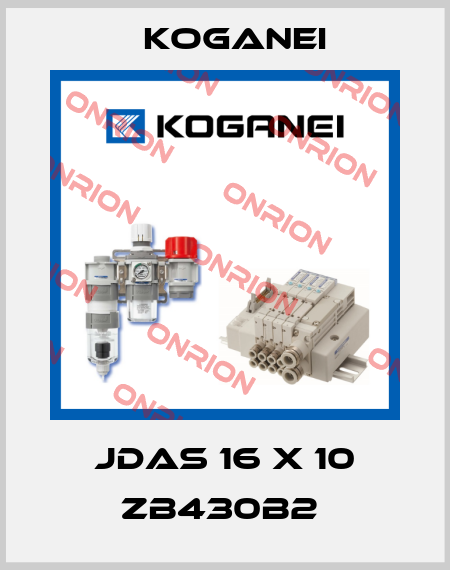 JDAS 16 X 10 ZB430B2  Koganei