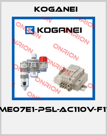 ME07E1-PSL-AC110V-F11  Koganei