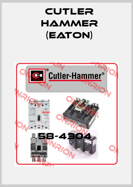 58-4304  Cutler Hammer (Eaton)