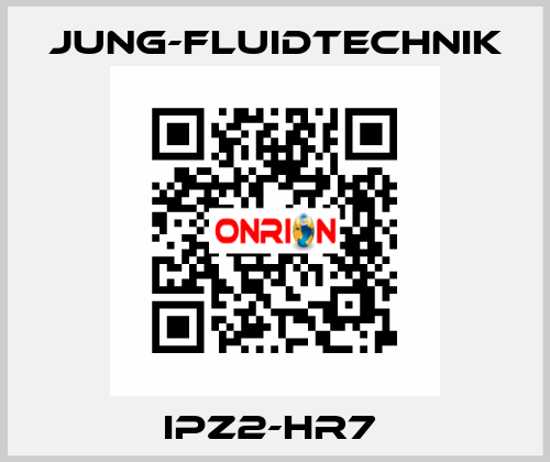 IPZ2-HR7  JUNG-FLUIDTECHNIK