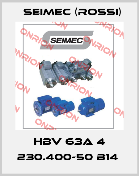 HBV 63A 4 230.400-50 B14  Seimec (Rossi)