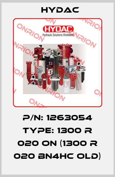 P/N: 1263054 Type: 1300 R 020 ON (1300 R 020 BN4HC old) Hydac