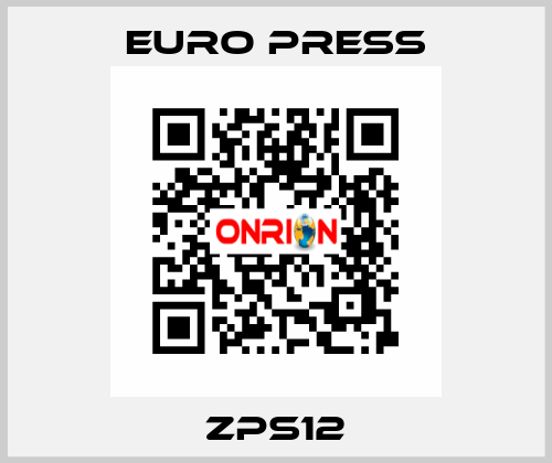 ZPS12 Euro Press