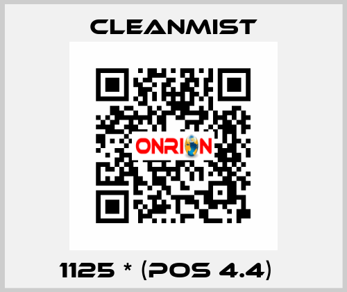 1125 * (pos 4.4)   CleanMist