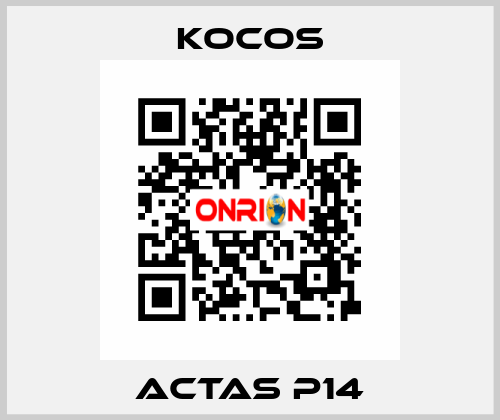 ACTAS P14 KoCoS